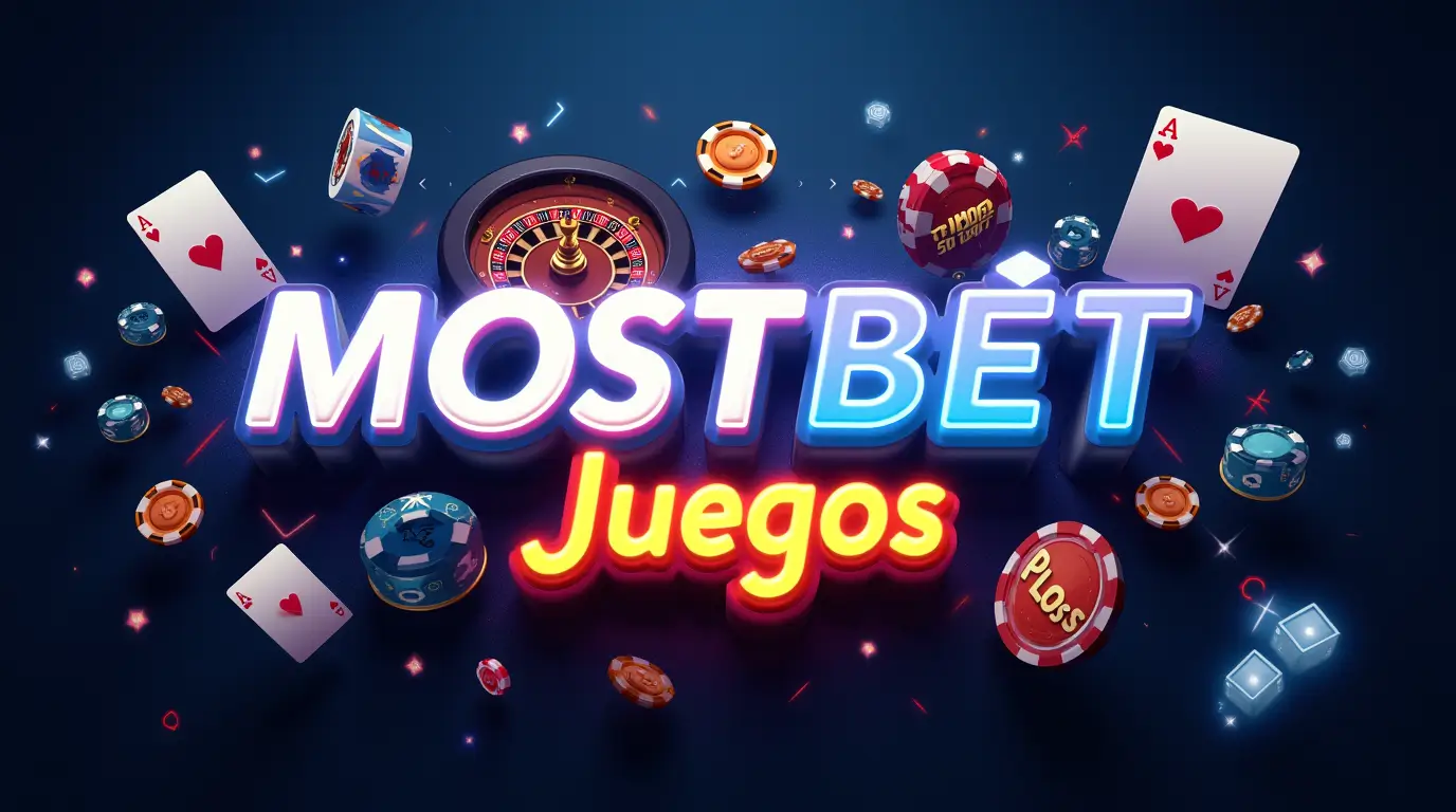 Variedad de juegos en Mostbet Colombia